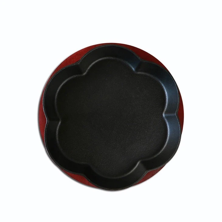 Anti-Scratch Cast Iron Frying Pan