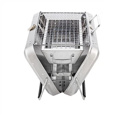 Nerjaveèi asye pliable barbecue gri